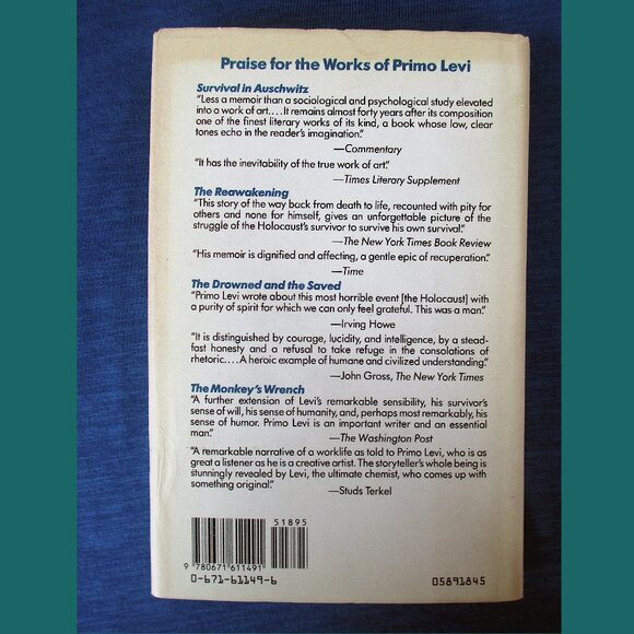 Book: Other People's Trades by Primo Levi, Translated by Raymond Rosenthal - Picture 14 of 14